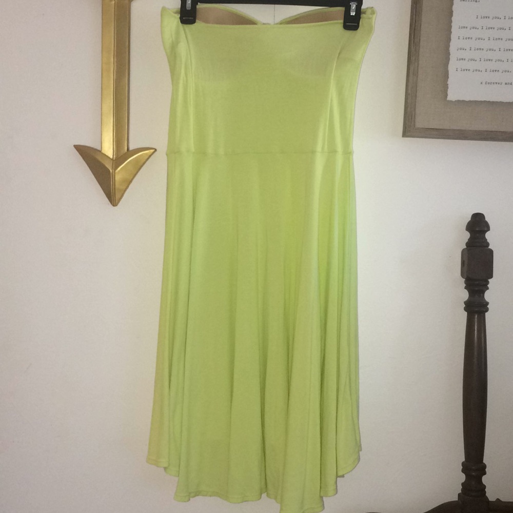 Victoria’s Secret neon high low dress - Picture 4 of 8